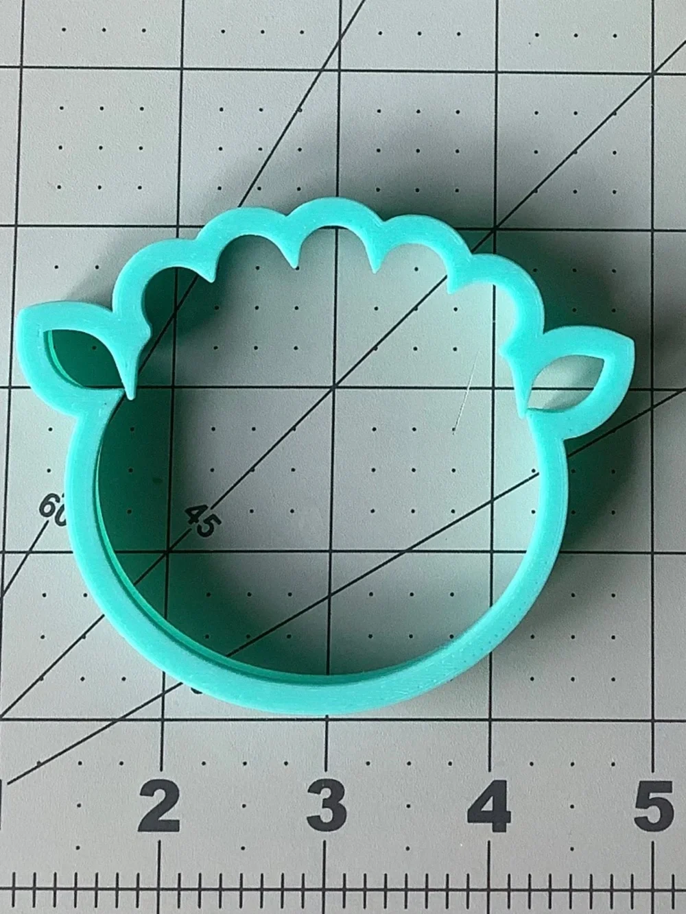 Farm Animal Cookie Cutter Set 7 pcs. Plastic Cutters